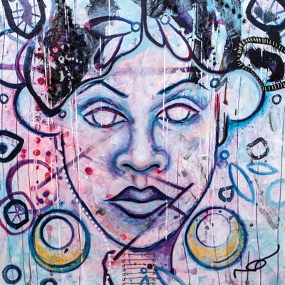 Black Queen by Nicole Collie gallery poster