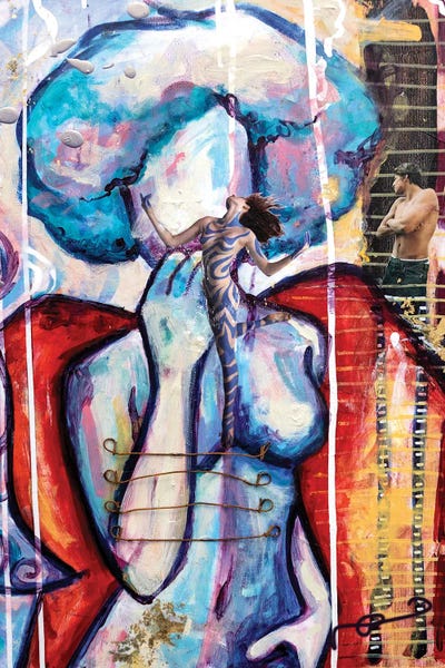 Dancing With The Devil by Nicole Collie canvas print