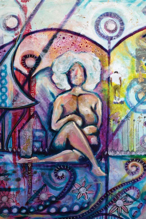 Stain Glass by Nicole Collie wall art