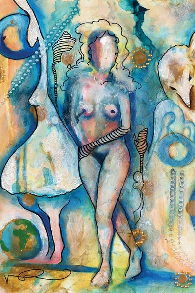 The World At Her Feet by Nicole Collie gallery poster