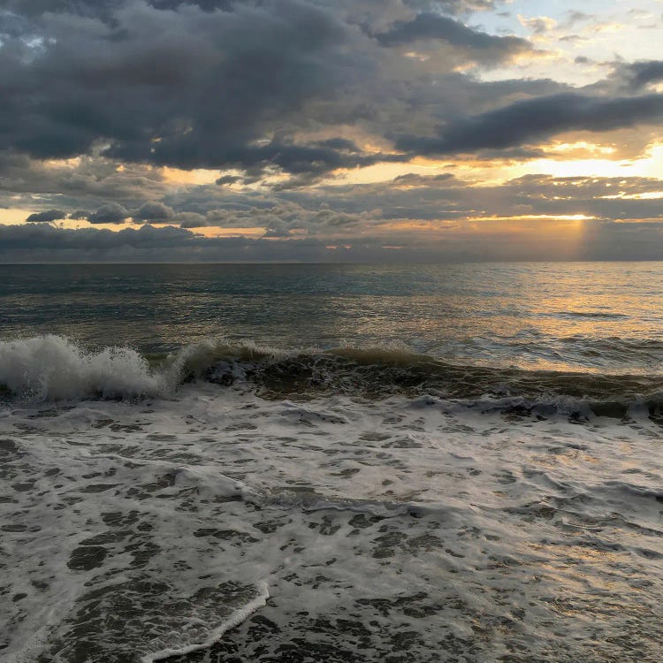 Los Muertos Beach Sunset by Nicole Dell wall art