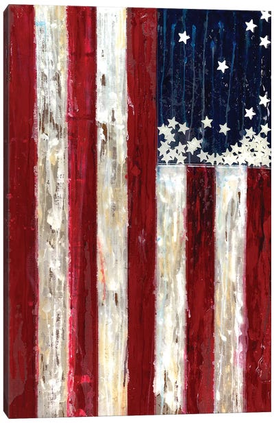 The Fallen Canvas Art Print - American Flag Art