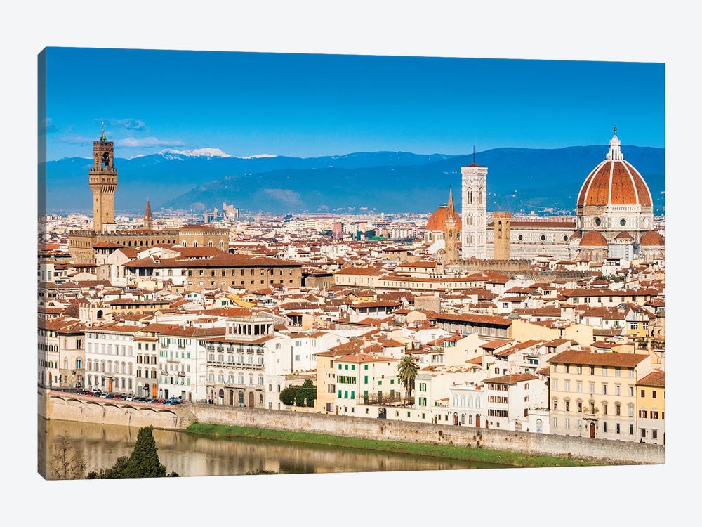 Historic Center Cityscape, Florence, Tuscany Region, Italy by Nico Tondini 1-piece Canvas Artwork