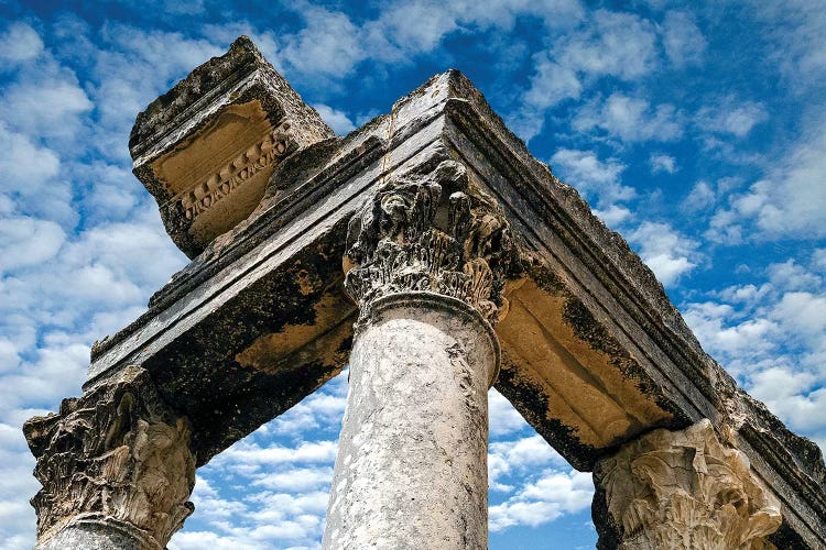 Roman Ruins Temple of Juno Caelestis, Dougga Archaeological Site, Tunisia by Nico Tondini wall art