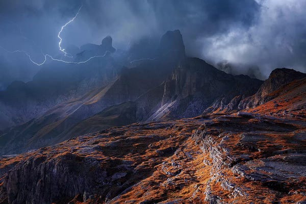 Lightning: Bergwetter by Nicolas Schumacher
