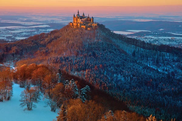 Germany: Hohenzollern In Winter Mood by Nicolas Schumacher