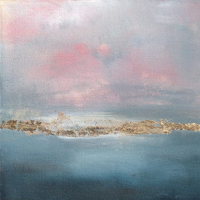 Exhale by Nicole Walsh framed canvas print