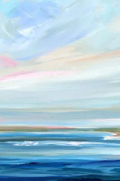 Minimalist Paintings: Distant Shore I by Nicole Walsh
