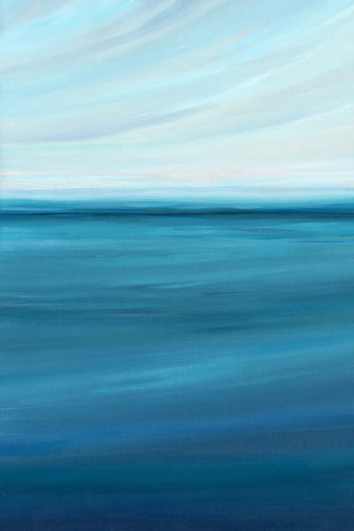 Minimalist Paintings: Coastal Calm by Nicole Walsh
