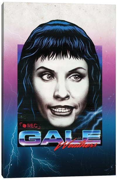 Gale Weathers Canvas Art Print - Scream (Film Series)