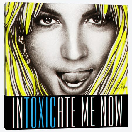 Intoxicate Me Now Canvas Print #NDC34} by Nordacious Canvas Art