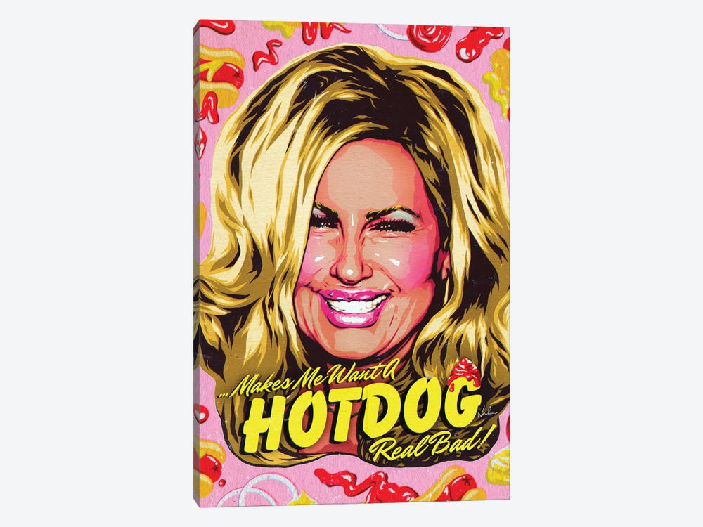 Makes Me Want A Hot Dog Real Bad by Nordacious 1-piece Art Print