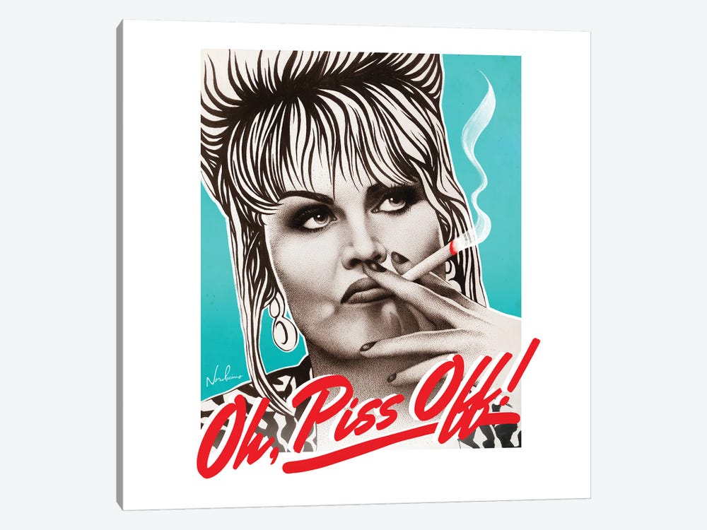 Oh, Piss Off by Nordacious 1-piece Art Print