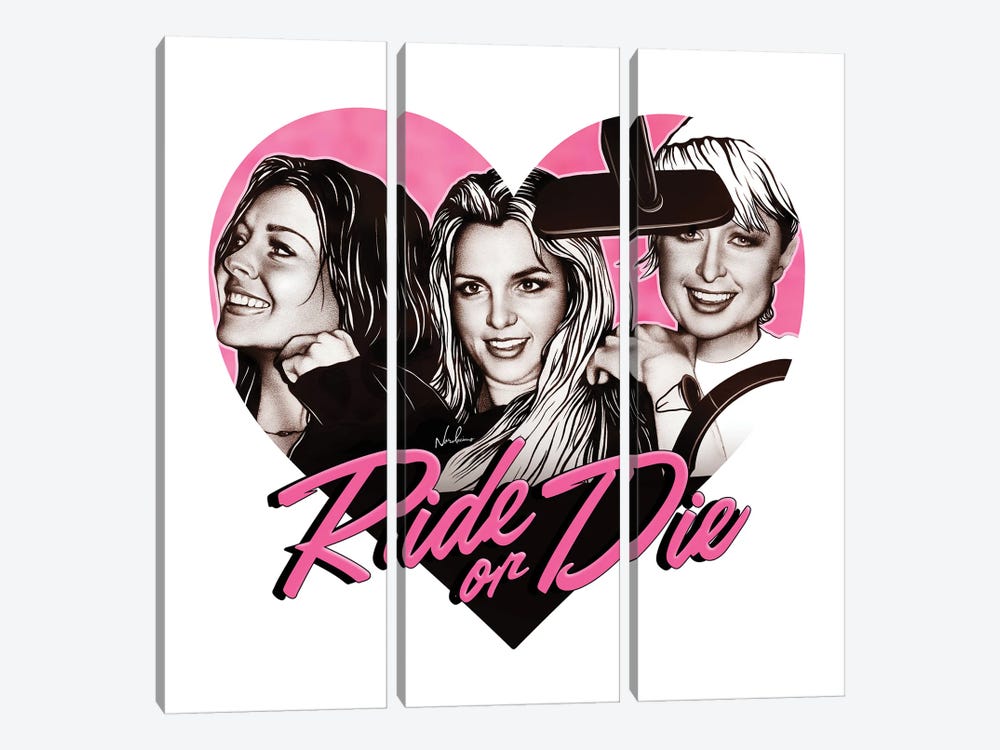 Ride Or Die by Nordacious 3-piece Canvas Art