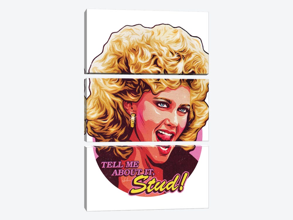 Tell Me About It, Stud by Nordacious 3-piece Art Print