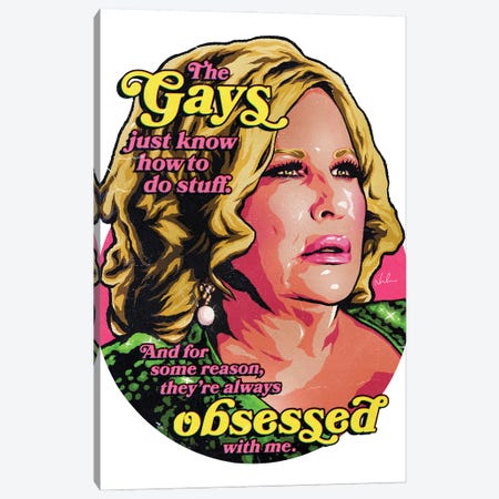 The Gays Just Know How To Do Stuff Canvas Print #NDC62} by Nordacious Canvas Art