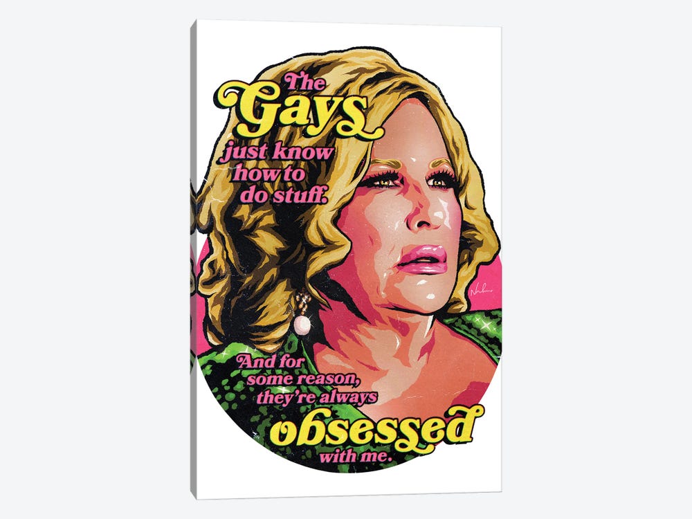 The Gays Just Know How To Do Stuff by Nordacious 1-piece Canvas Art Print