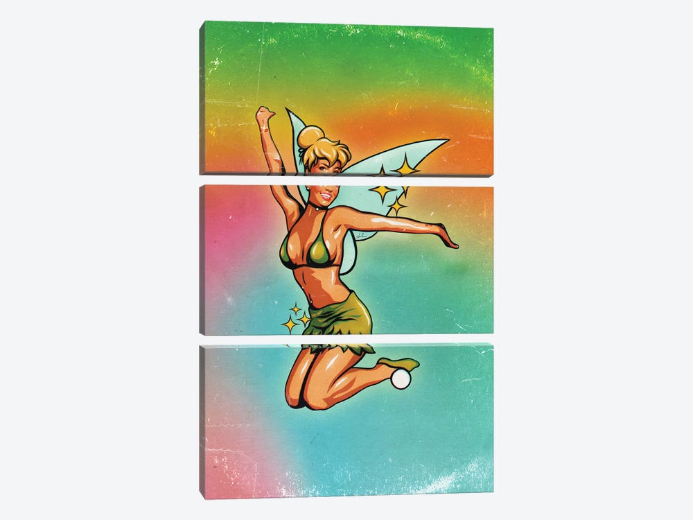 Tinkerbell by Nordacious 3-piece Canvas Art Print