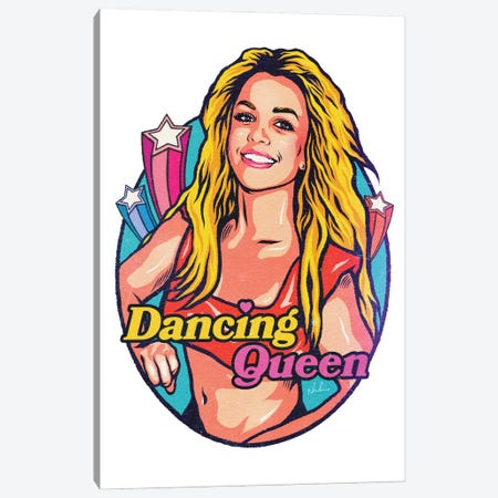 Dancing Queen Canvas Print #NDC7} by Nordacious Canvas Wall Art