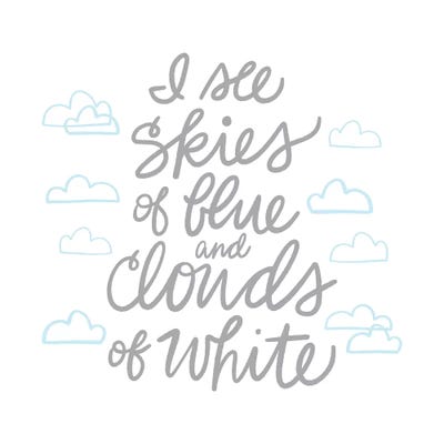 Wonderful World I by Noonday Design art print