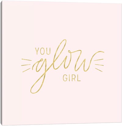 You Glow Girl II Canvas Art Print - Noonday Design