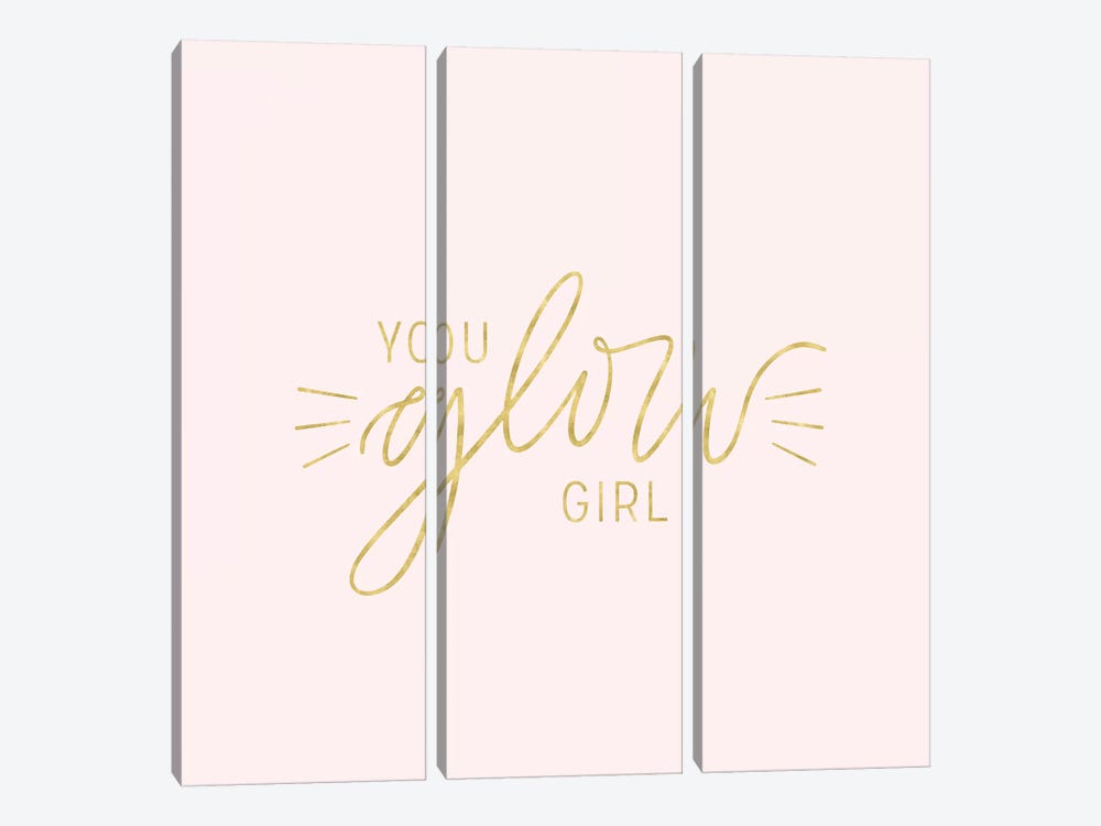 You Glow Girl II by Noonday Design 3-piece Canvas Artwork