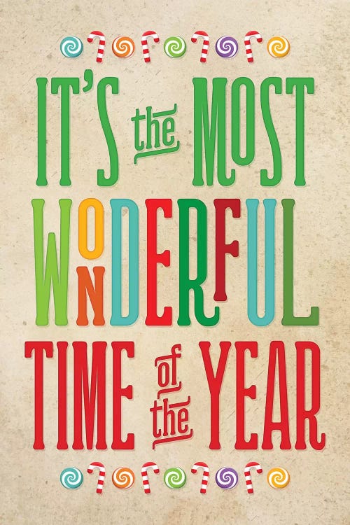 Colorful Christmas II by Noonday Design wall art