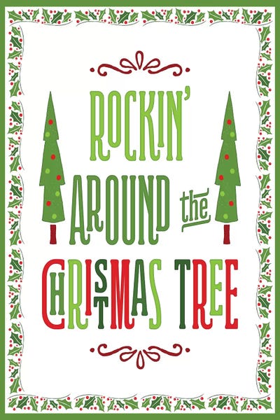 Colorful Christmas with border II