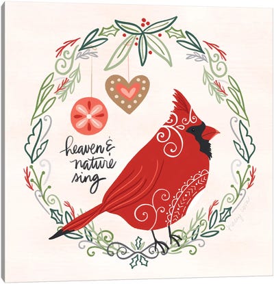 Hygge Christmas I Canvas Art Print - Cardinal Art
