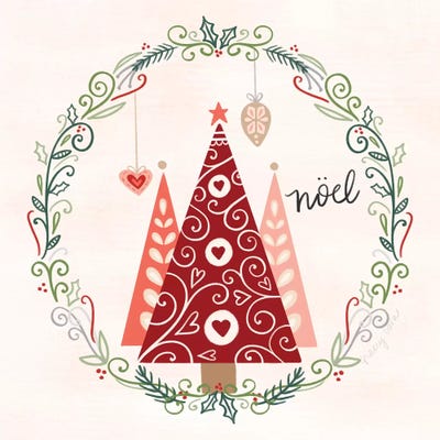 Hygge Christmas III by Noonday Design framed wall art