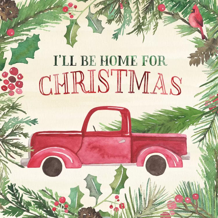 New England Christmas II by Noonday Design wall art