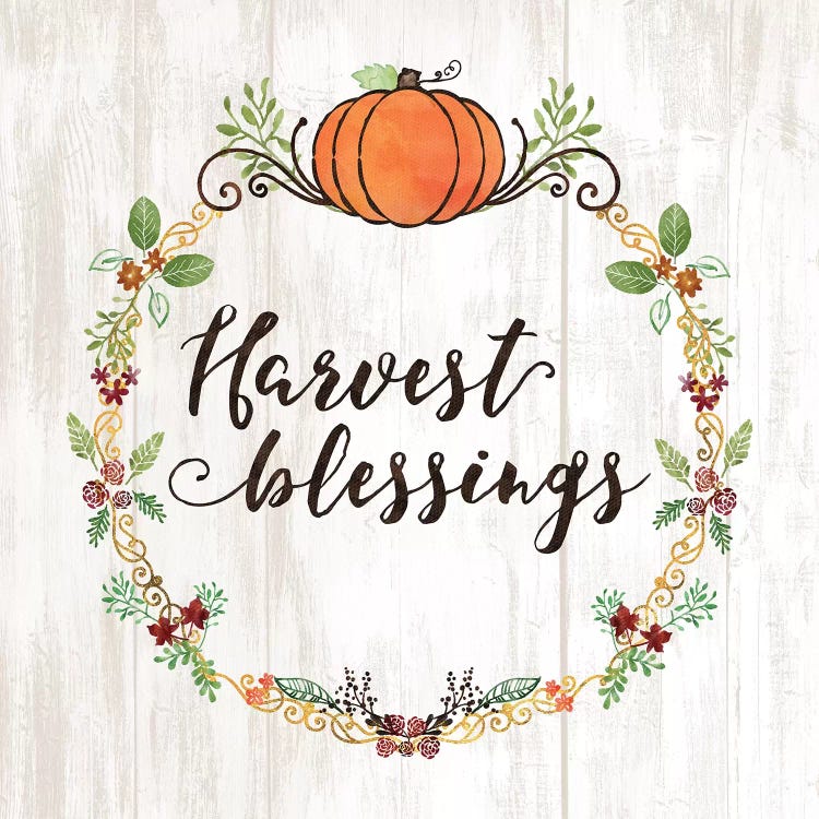 Pumpkin Spice Harvest Blessings