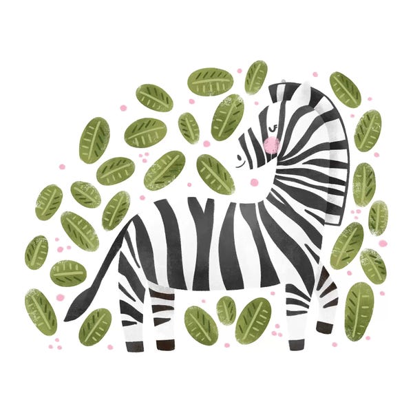Zebras: Safari Cuties Zebra by Noonday Design