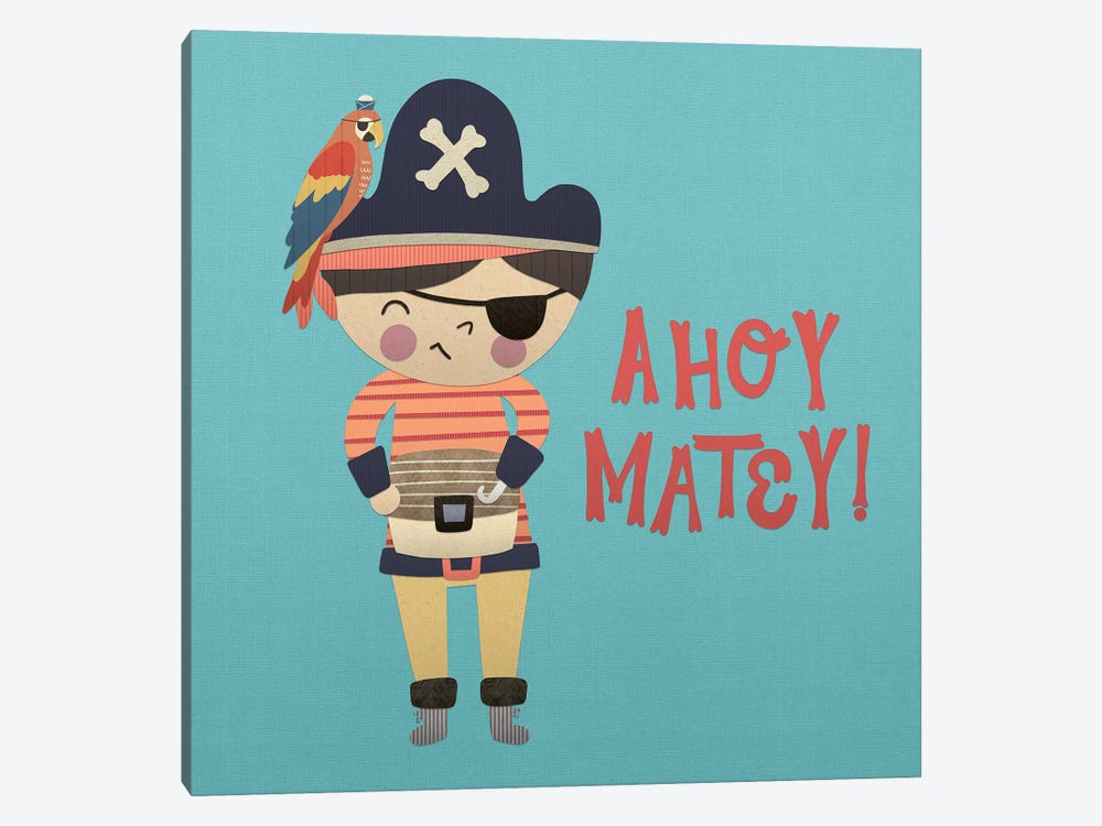 Ahoy Matey I by Noonday Design 1-piece Canvas Art
