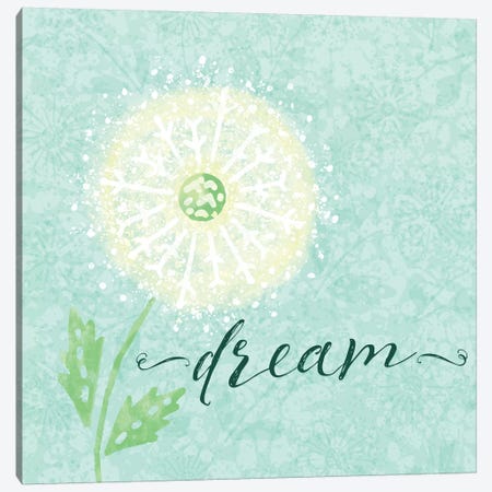 Dandelion Wishes I Canvas Print #NDD24} by Noonday Design Canvas Art