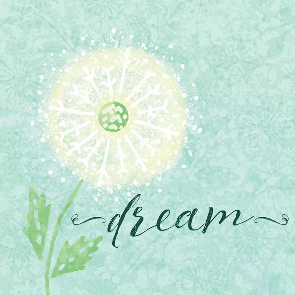 Dandelions: Dandelion Wishes I by Noonday Design