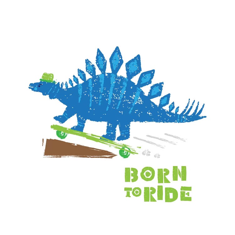 Dinos On The Move II by Noonday Design wall art