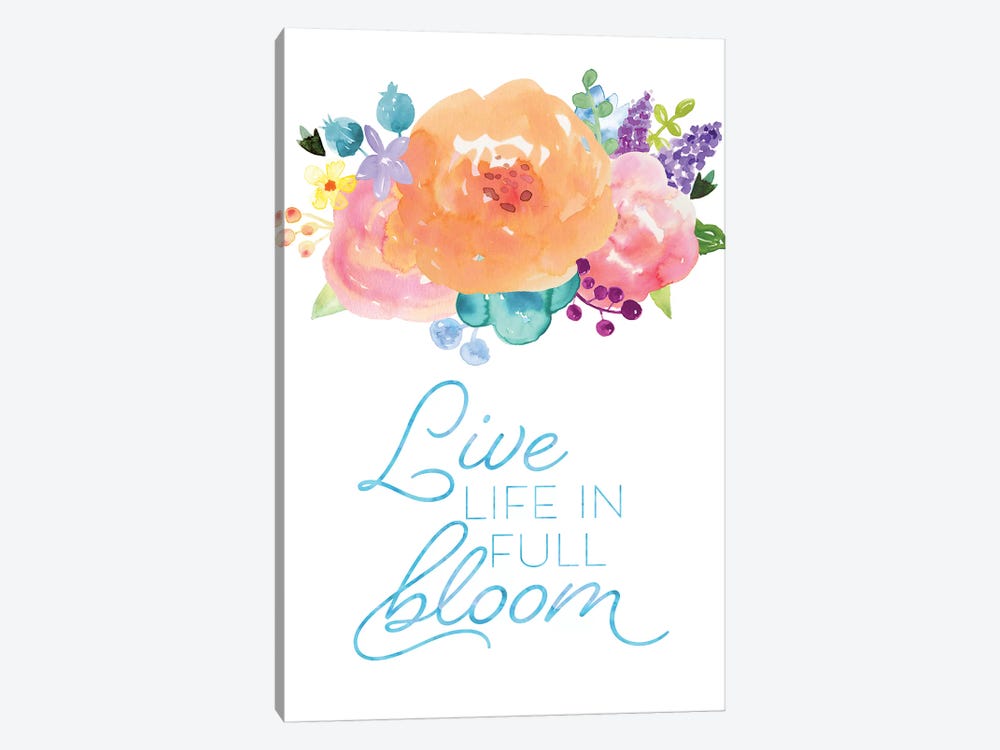Flowers In Full Bloom II by Noonday Design 1-piece Art Print