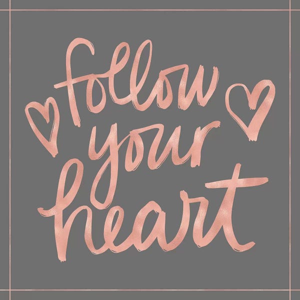 Hearts: Follow Your Heart by Noonday Design