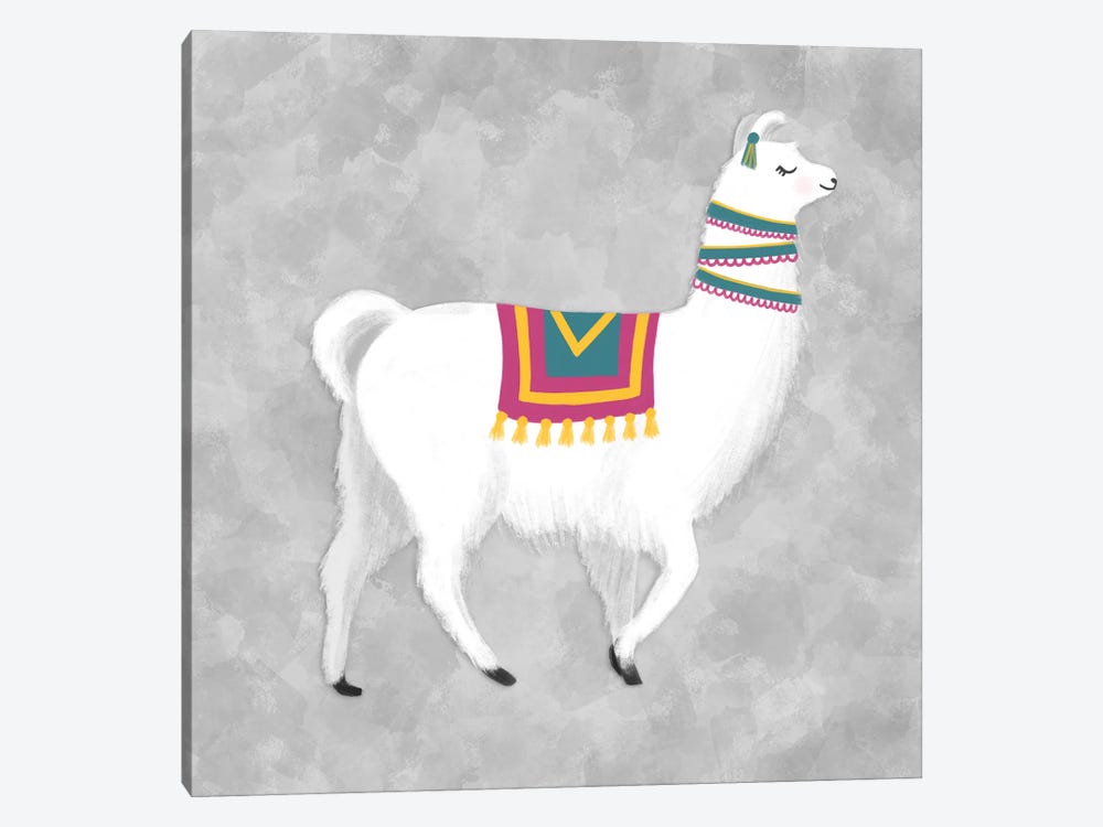 Lovely Llama I by Noonday Design 1-piece Canvas Artwork