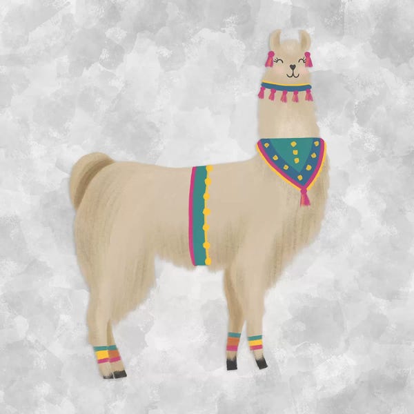 Llamas: Lovely Llama III by Noonday Design