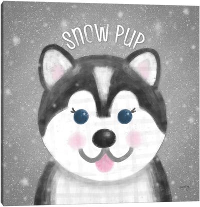 Snow Buddies III Canvas Art Print - Noonday Design