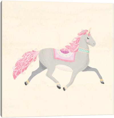 Unicorn Pastel I Canvas Art Print - Noonday Design