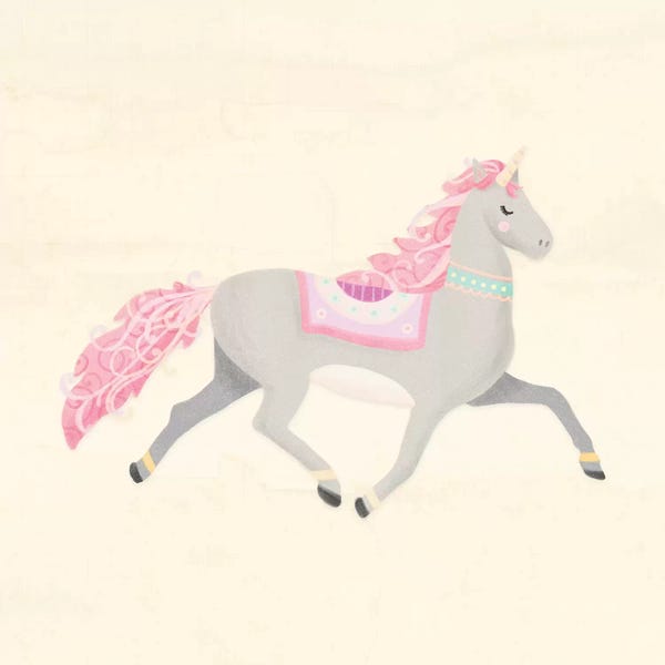 Unicorns: Unicorn Pastel I by Noonday Design
