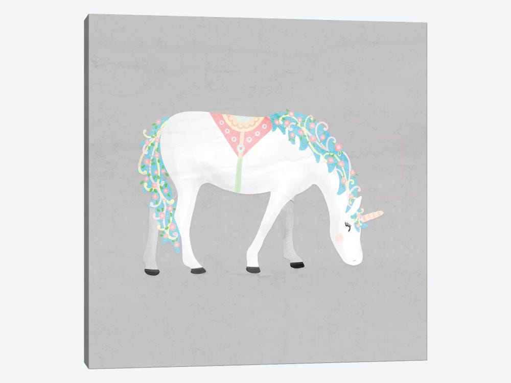 Unicorn Pastel III by Noonday Design 1-piece Canvas Art Print