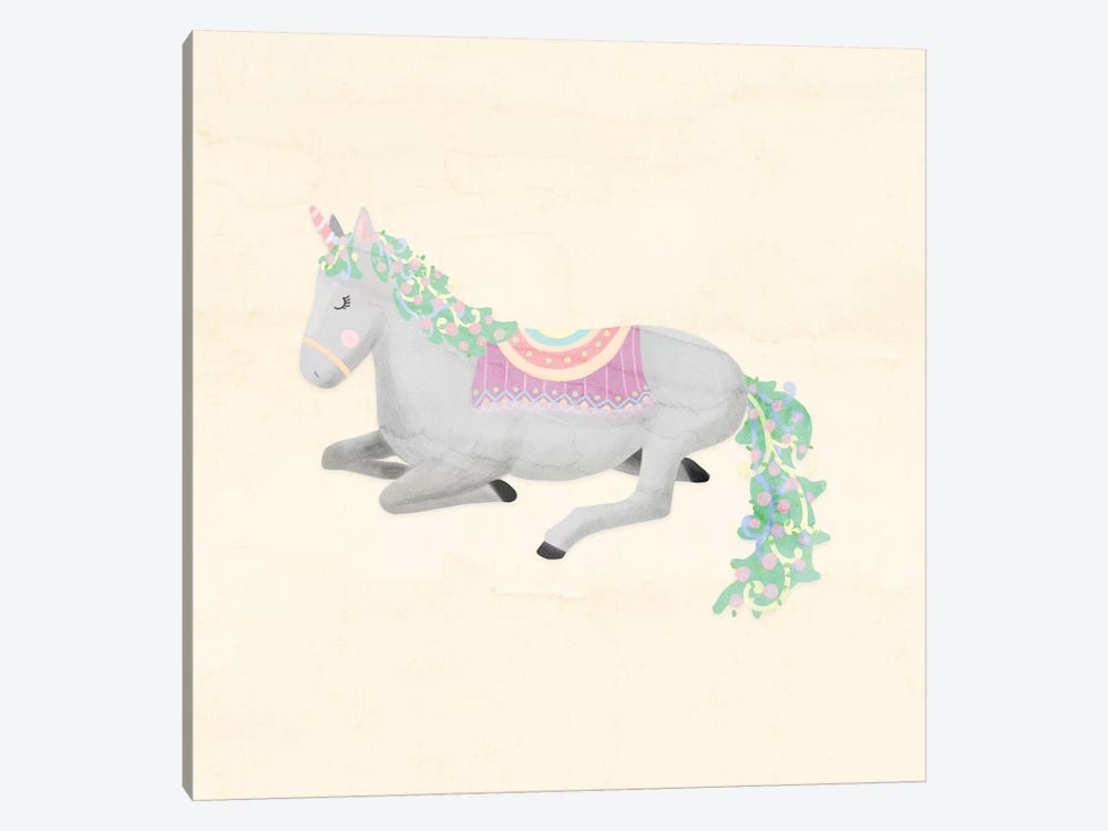 Unicorn Pastel IV by Noonday Design 1-piece Canvas Artwork
