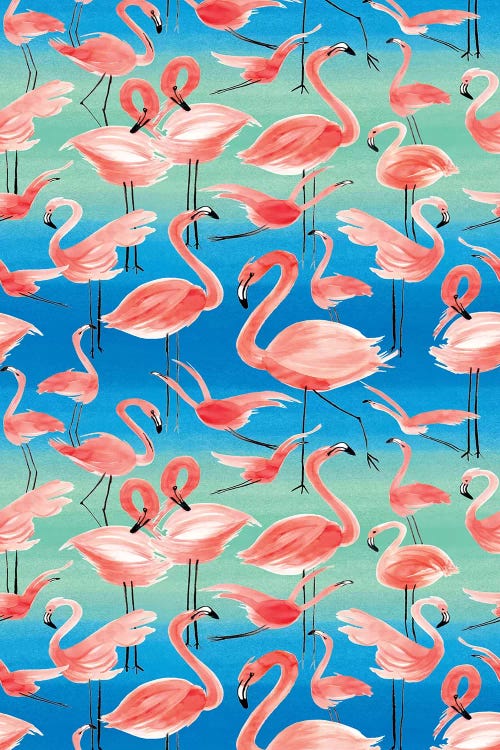 Flamingos Pink