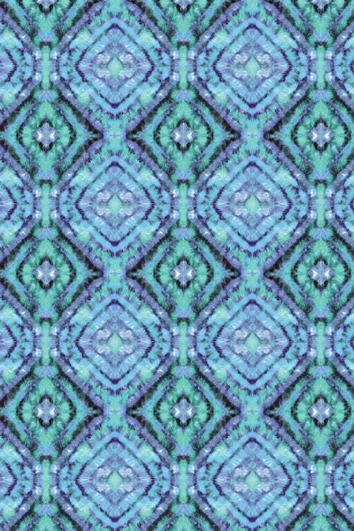 Shibori Boho Nomadic Mirrored