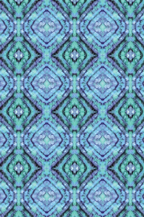 Shibori Boho Nomadic Mirrored