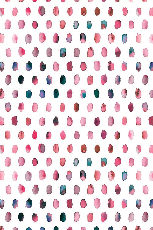 Palette Geometric Dots Pink